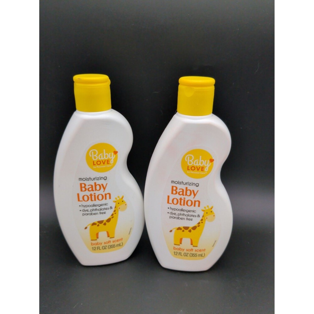 BABY LOVE 💕 (2-PACK) 12 Oz. 💛 ●BABY LOTION● 💛 •Baby Soft Scent Baby Lotion.